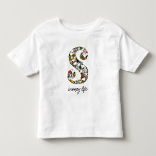 Erdnüsse   S ist für Snoopy Kleinkind T-shirt