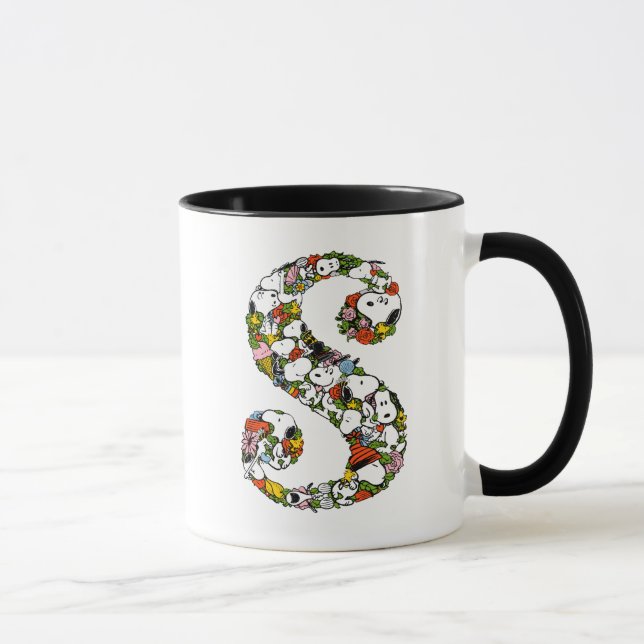 Erdnüsse | S ist für Snoopy Tasse (Rechts)