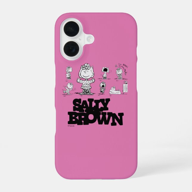 Erdnüsse | Sally Brown iPhone 16 Hülle (Rückseite)