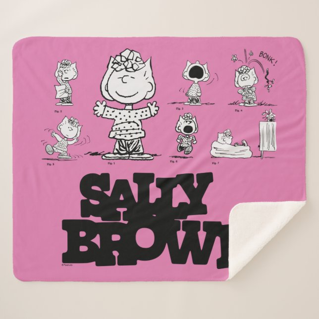 Erdnüsse | Sally Brown Sherpadecke (Vorderseite (Horizontal))