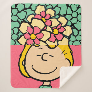 Erdnüsse Sally Half & Halb Blume Sherpadecke