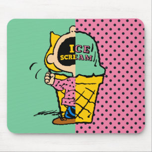 Erdnüsse   Sally Ice Cream Half & Halb Mousepad