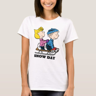 Erdnüsse Sally & Linus Sled Riding T-Shirt
