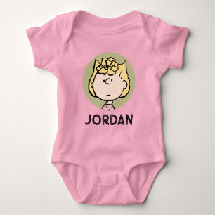 Erdnüsse   Sally's Faces Baby Strampler