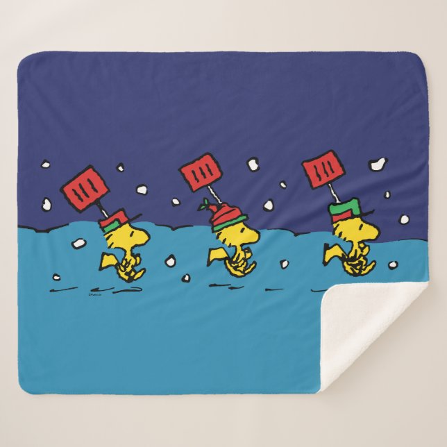 Erdnüsse | Schneeschuh-Team für Wälder Sherpadecke (Vorderseite (Horizontal))