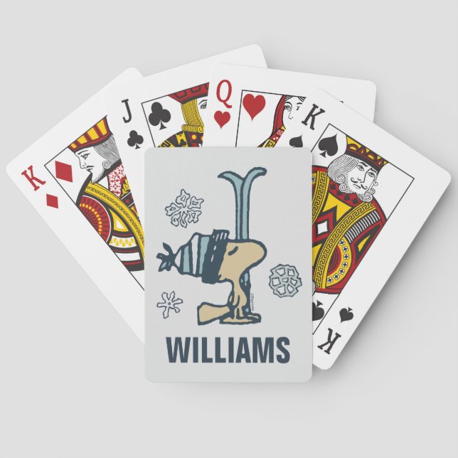 Erdnüsse | Ski Pro Playing Cards Spielkarten (Rückseite)