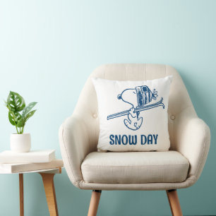 Erdnüsse   Skitour Snoopy Kissen