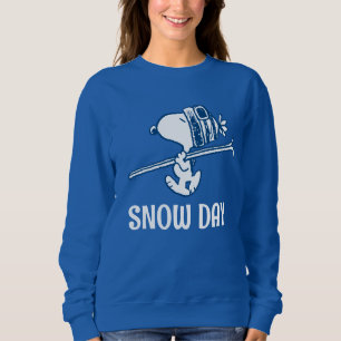 Erdnüsse Skitour Snoopy Sweatshirt