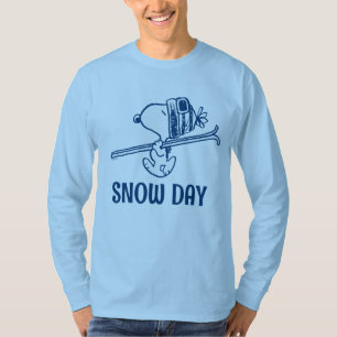 Erdnüsse Skitour Snoopy T-Shirt