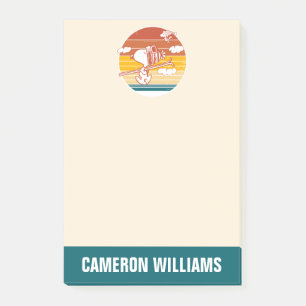 Erdnüsse   Skitour Snoopy & Woodstock Post-it Klebezettel