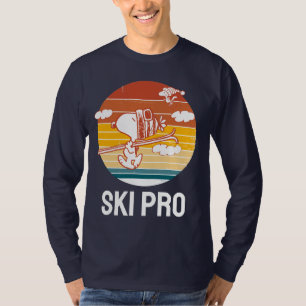 Erdnüsse   Skitour Snoopy & Woodstock T-Shirt