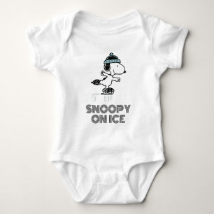 Erdnüsse   Snoopie bei Eis Baby Strampler