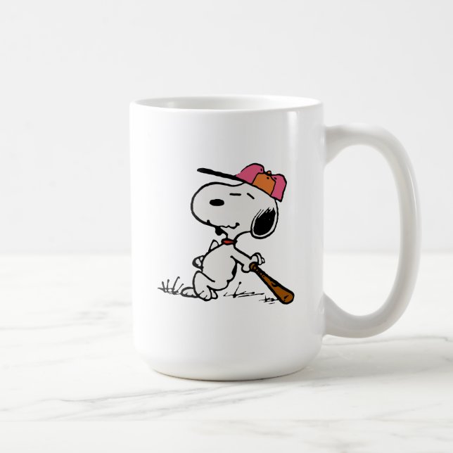 Erdnüsse | Snoopie im Bat Kaffeetasse (Rechts)