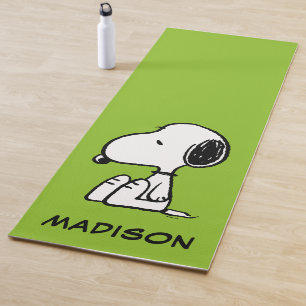 Erdnüsse   Snoopie nach unten Yogamatte