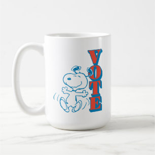 Erdnüsse   Snoopy - Abstimmung Kaffeetasse
