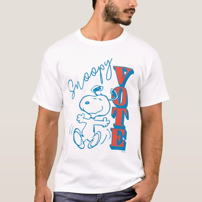 Erdnüsse | Snoopy - Abstimmung T-Shirt (Vorderseite)