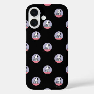 Erdnüsse Snoopy an der Schreibmaschine iPhone 16 Hülle