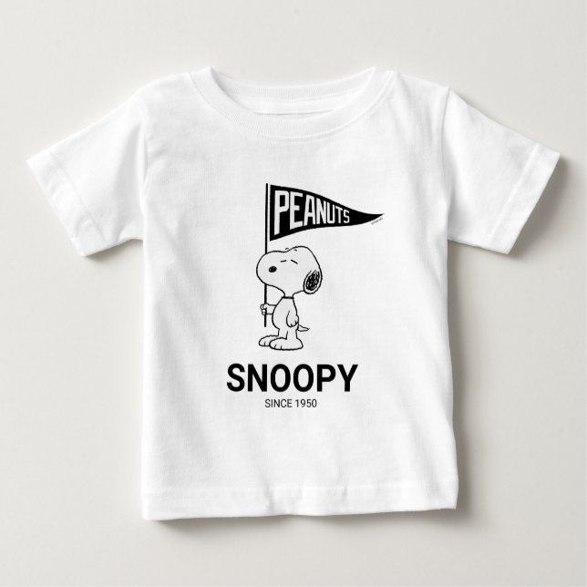 Erdnüsse | Snoopy Athletic Department Baby T-shirt (Vorderseite)