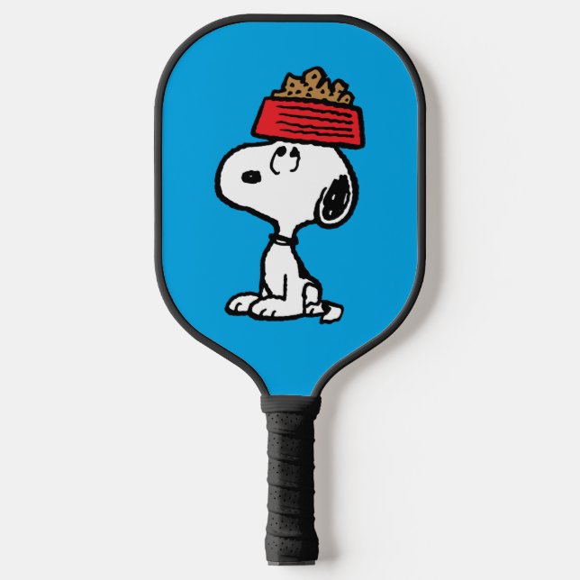 Erdnüsse | Snoopy Balancing Sein Dog Disc Pickleball Schläger (Vorderseite)
