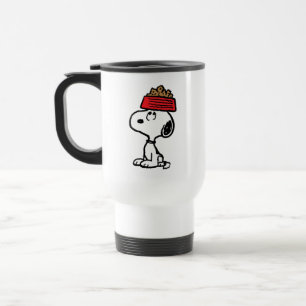Erdnüsse Snoopy Balancing Sein Dog Disc Reisebecher