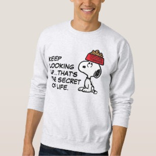 Erdnüsse Snoopy Balancing Sein Dog Disc Sweatshirt