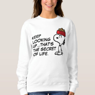 Erdnüsse   Snoopy Balancing Sein Dog Disc Sweatshirt