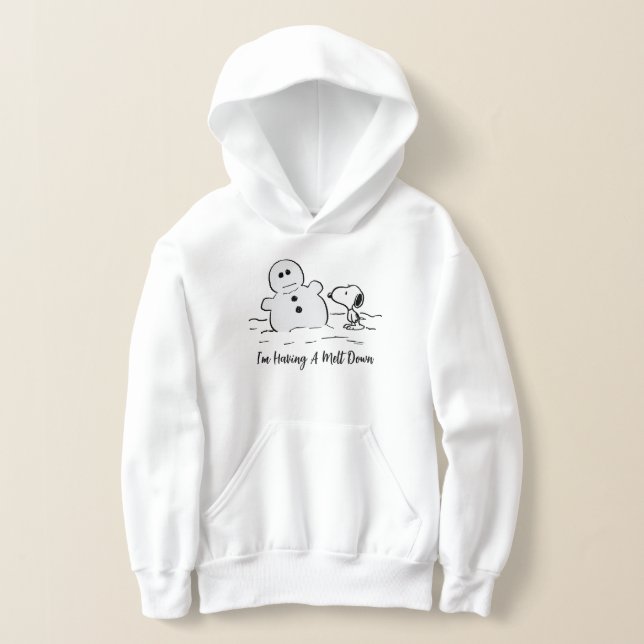Erdnüsse | Snoopy baut einen Schneemann Hoodie (Ablage )