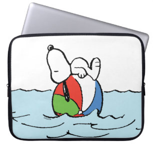 Erdnüsse   Snoopy Beach Ball Beach Laptopschutzhülle