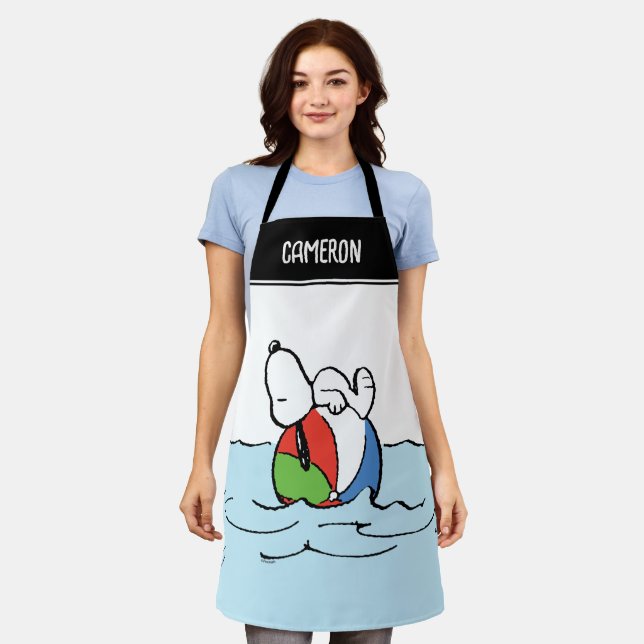 Erdnüsse | Snoopy Beach Ball Beach Schürze (Getragen)