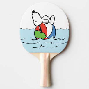 Erdnüsse Snoopy Beach Ball Beach Tischtennis Schläger