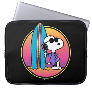 Erdnüsse Snoopy Beach Beagle Laptopschutzhülle