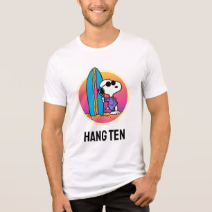 Erdnüsse   Snoopy Beach Beagle Tri-Blend Shirt