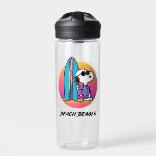 Erdnüsse   Snoopy Beach Beagle Trinkflasche