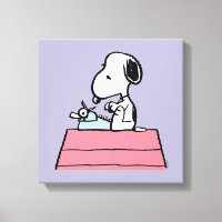 Erdnüsse | Snoopy bei der Schreibmaschine