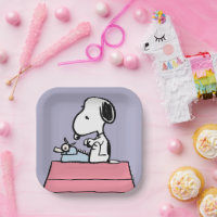 Erdnüsse | Snoopy bei der Schreibmaschine