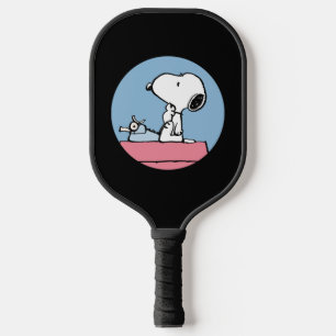 Erdnüsse   Snoopy bei der Schreibmaschine Pickleball Schläger