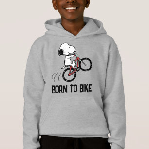 Erdnüsse Snoopy Bicycle Wheelie Hoodie
