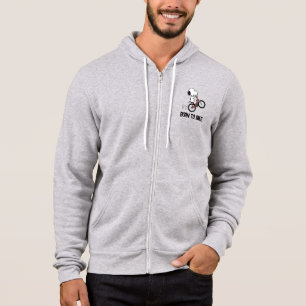 Erdnüsse Snoopy Bicycle Wheelie Hoodie