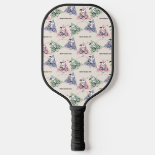 Erdnüsse   Snoopy Bike Ride Stats Pickleball Schläger