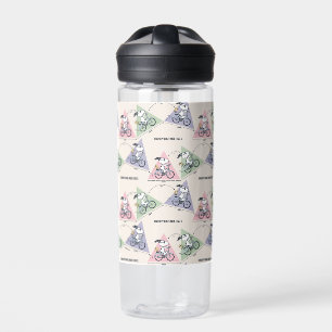 Erdnüsse   Snoopy Bike Ride Stats Trinkflasche
