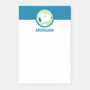 Erdnüsse Snoopy Blue Deco Träume Fügen Sie Ihr Post-it Klebezettel