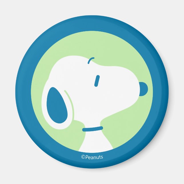 Erdnüsse | Snoopy Blue Deco Träume Magnet (Vorne)