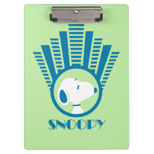 Erdnüsse   Snoopy Blue Deko Dreams Klemmbrett