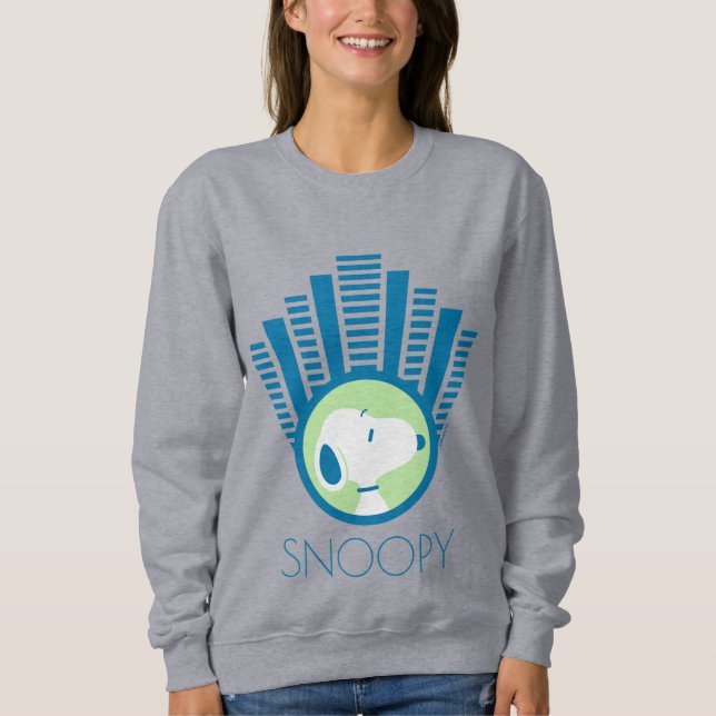 Erdnüsse | Snoopy Blue Deko Dreams Sweatshirt (Vorderseite)