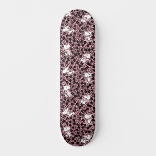 Erdnüsse   Snoopy Blume Weinmuster Skateboard