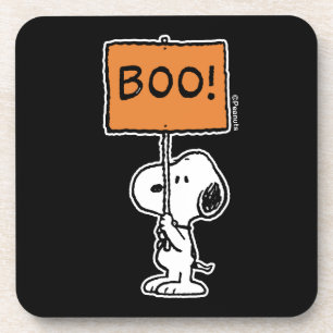 Erdnüsse Snoopy Boo! Getränkeuntersetzer