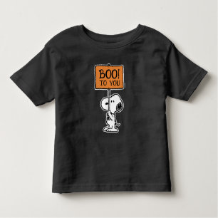 Erdnüsse Snoopy Boo! Kleinkind T-shirt