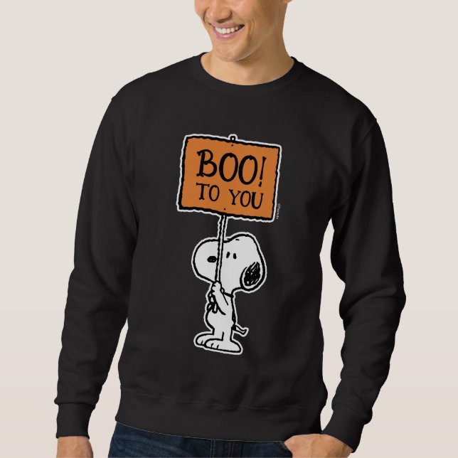 Erdnüsse | Snoopy Boo! Sweatshirt (Vorderseite)