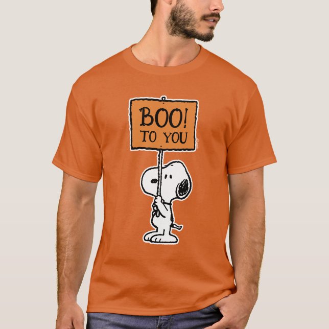 Erdnüsse | Snoopy Boo! T-Shirt (Vorderseite)