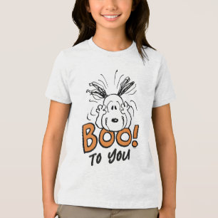 Erdnüsse Snoopy Boo Tri-Blend Shirt